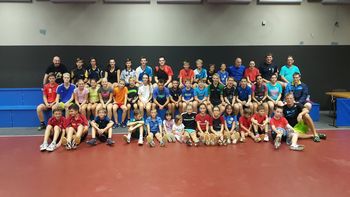 Avgustovske priprave v namiznem tenisu na Ravnah