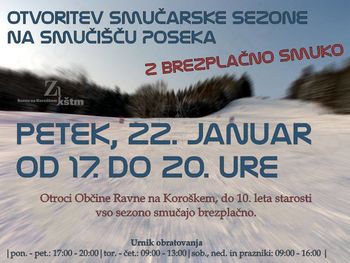 Otvoritev smučarska sezone na Poseki