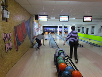 Bowling tekmovanje za pokal TD Lubanec; januar 2016