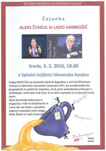 Čajanka: Aleks Štakul in Lado Ambrožič