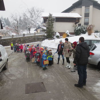 Obisk Kolednikov na Občini Šmartno pri Litiji