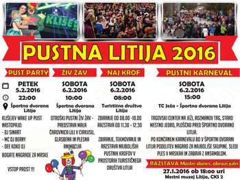 Pustni karneval v Litiji - 2016