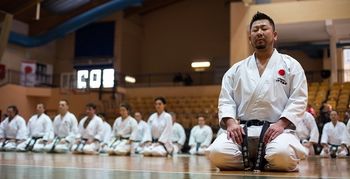 KARATE SEMINAR Z JAPONSKIM MOJSTROM KURIKARA KAZUAKIJEM