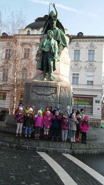 Obisk Ljubljane z g. dekanom Blažem