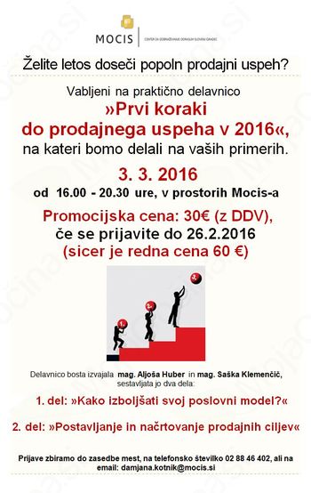 Prvi koraki do prodajnega uspeha