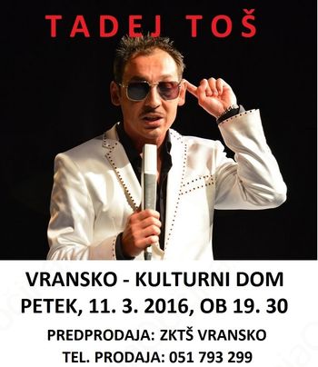 TADEJ TOŠ - STAND UP