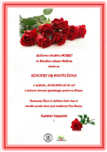 Koncert ob dnevu žena