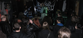 metal koncert v klubu ZAKON