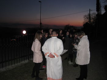 Blagoslov ognja in velikonočne sveče 