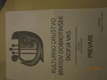 OGLED VESELOIGRE "PREVARE"