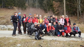 24. zimski pohod po Šisernikovi spominski poti v izvedbi PD Slovenj Gradec