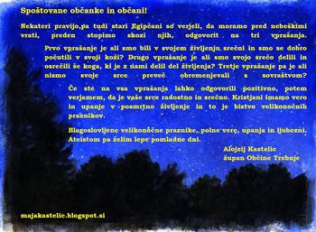 Voščilo občanom