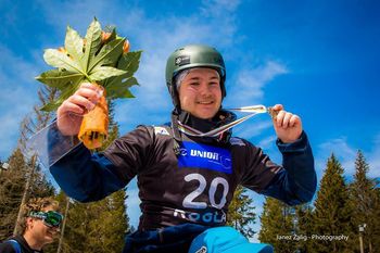 Črt Ikovic osvojil bronasto medaljo na Rogli