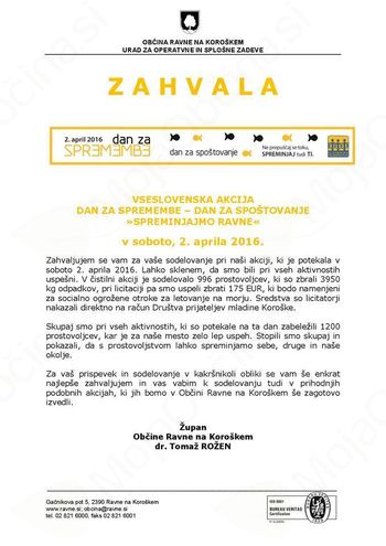 Zahvala 