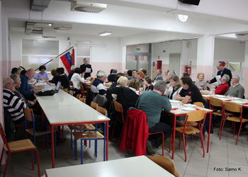 Zbor članov Združenja borcev za vrednote NOB Vojnik-Dobrna