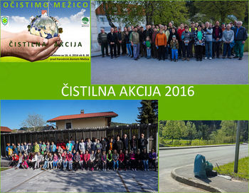 ČISTILNA AKCIJA 2016 ČISTILNA AKCIJA 2016