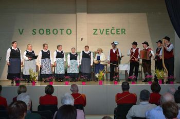 Veselo prepevanje v soboto zvečer na Polšniku