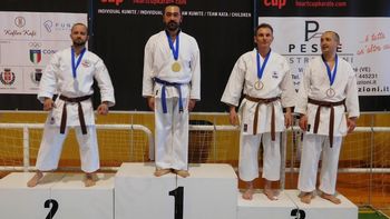 Pokalni karate turnir HEART CUP tudi slovensko obarvan