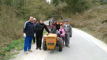 Čistilna akcija v KS Vojnik (foto: Lidija Eler Jazbinšek)