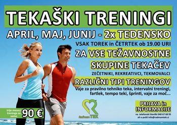 Rad'mam TEK 2016 - Tekaške priprave