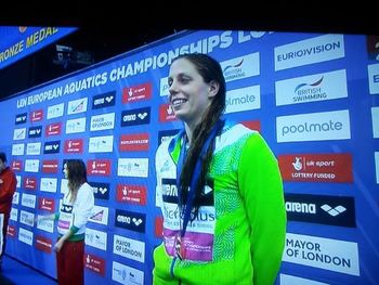 Tjaša Oder osvojila bronasto odličje na EP v Londonu Tjaša Oder osvojila bronasto odličje na EP v Londonu