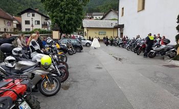 »Bura Riders« in blagoslov motorjev