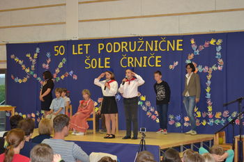 Praznovanje 50-letnice Podružnične šole Črniče