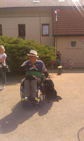 Stojan predstavi pomoč psa pomočnika