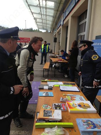Felix na prijavi za poligon