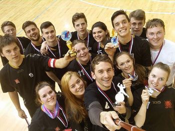 Uspešna sezona za borovniški floorball podmladek