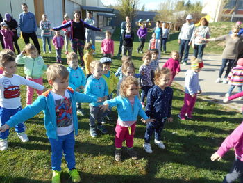 Vrtec Kidričevo – športno popoldne s starši