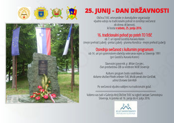 25. junij - DAN DRŽAVNOSTI 25. junij - DAN DRŽAVNOSTI