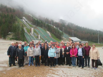 Mirnopeški upokojenci obiskali  Planico