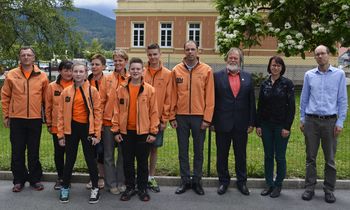 Župan sprejel najboljše strelke in strelce