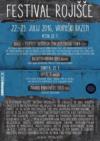 Poletje v Bazenu: FESTIVAL ROJIŠČE!