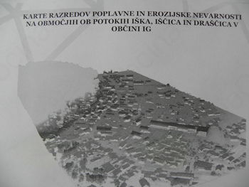 Karte razredov poplavne nevarnosti na območju naše občine