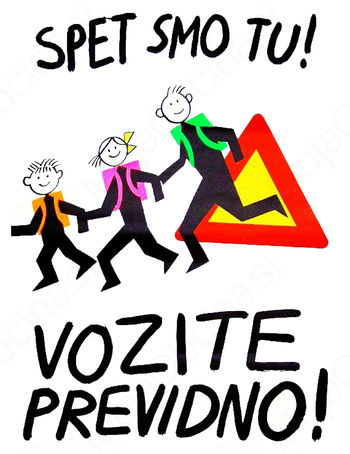 Varna pot v šolo in domov