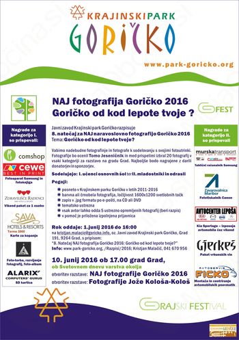 NAJ fotografija Goričko 2016: Goričko od kod lepote tvoje