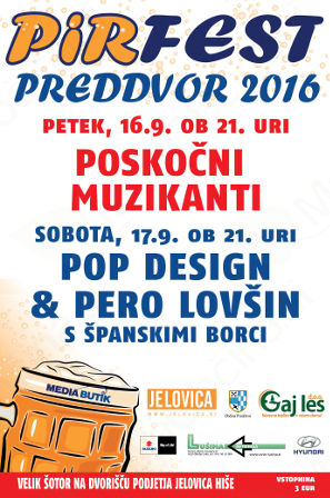 PIRFEST - PREDDVOR 2016