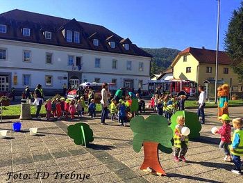 Trebanjski turisti spodbujali najmlajše h gibanju