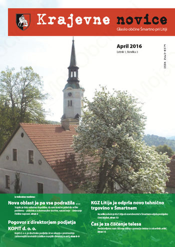 Krajevne novice - april 2016