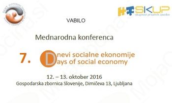 7. Dnevi socialne ekonomije