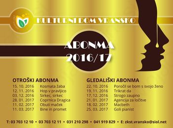 ABONMA 2016/17 ABONMA 2016/17