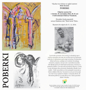 POBERKI - razstava Roka Komela