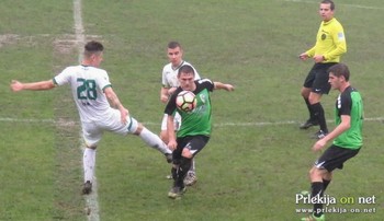 Remi veržejskih nogometašev na domačem terenu