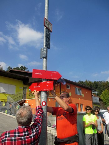 Otvoritev krožne poti okoli Brezovškega hriba