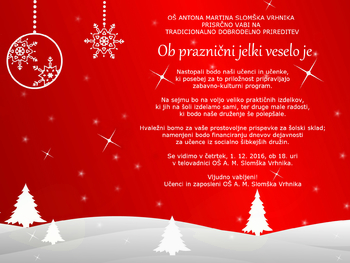 Ob praznični jelki veselo je