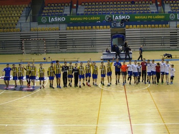 Rokometna tekma starejših dečkov A in kadetov