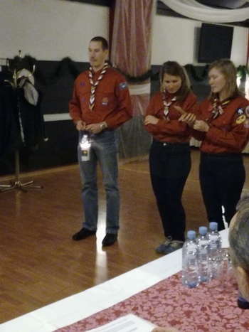 Preddvorski skavti prinesli Luč miru iz Betlehema