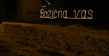 Svečani prižig lučk v Banovcih